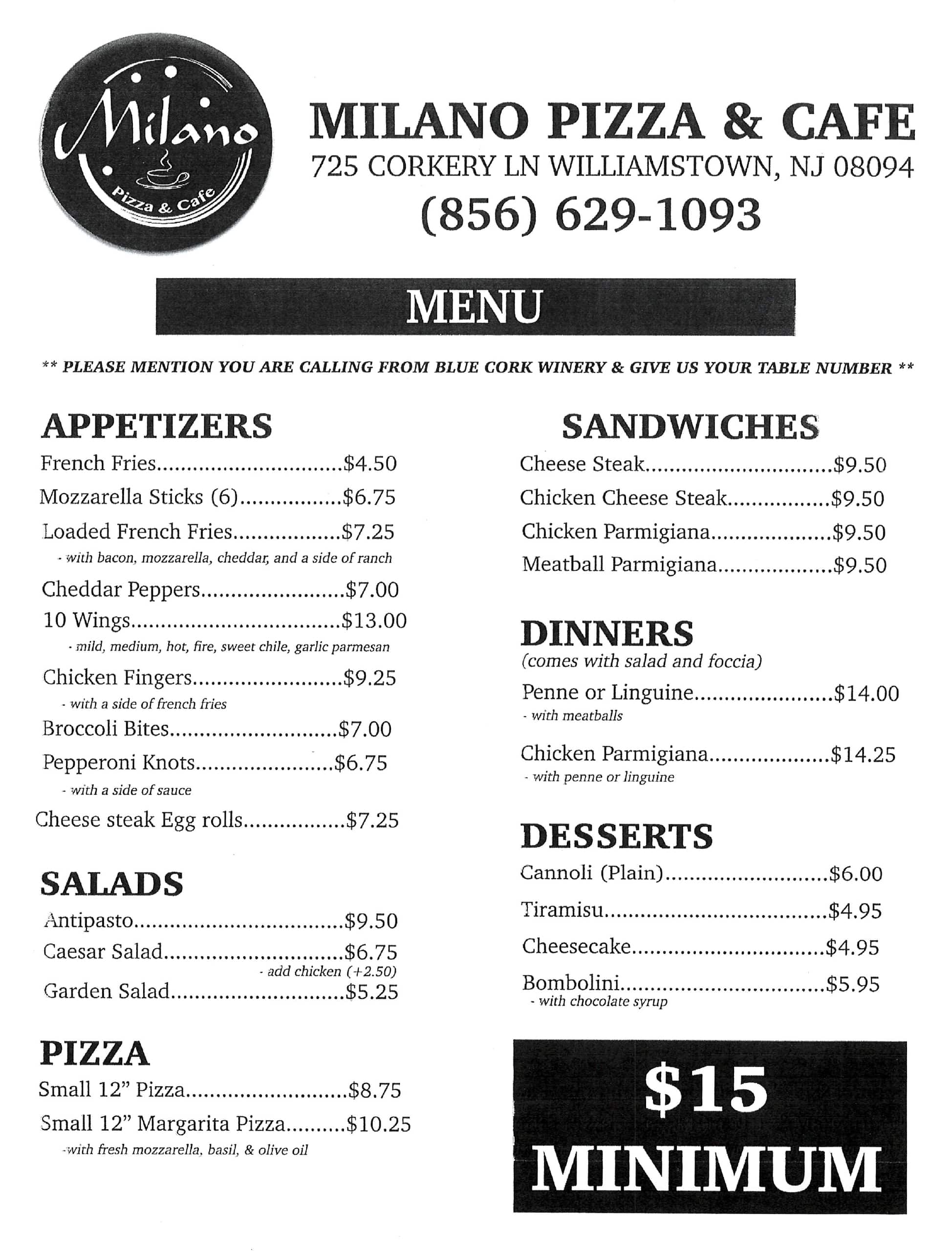 Blue-Cork-Food-Menu-Milanos